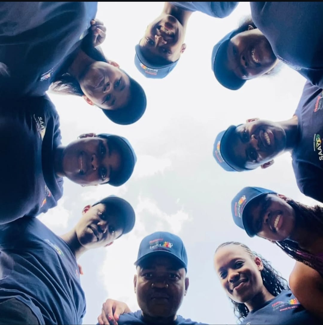 Active Minds Society staff and community members in Durban KwaZulu-Natal